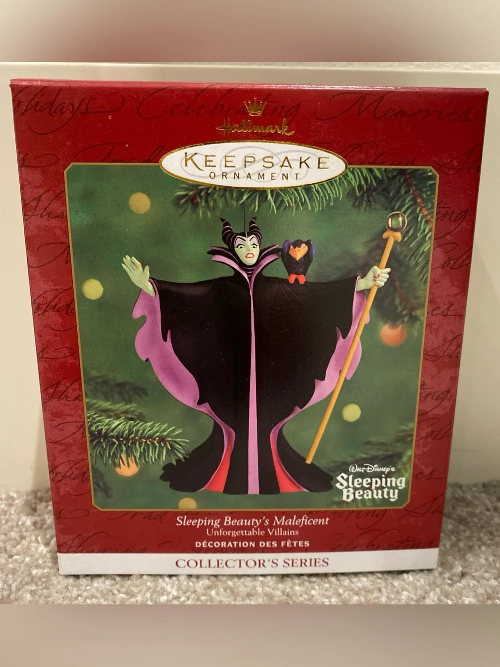 Hallmark Keepsake Sleeping Beauty’s Maleficent Unforgettable Villains Ornament
